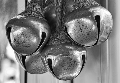 Close-up of old machine