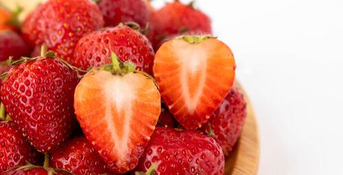 Close-up of strawberries