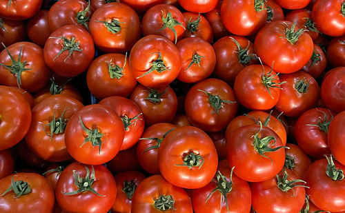 Full frame shot of tomatoes