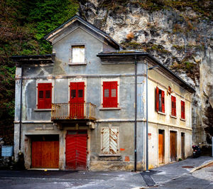 Exterior of old building