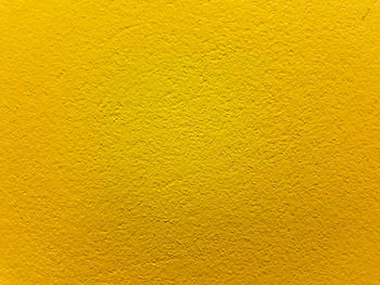 Full frame shot of yellow wall