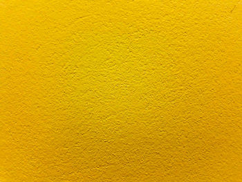 Full frame shot of yellow wall