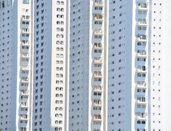 Full frame shot of residential buildings