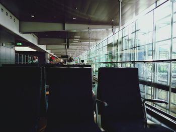 Interior of airport