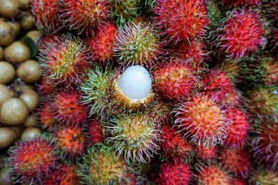 Full frame shot of strawberries