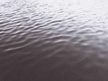 Full frame shot of rippled water