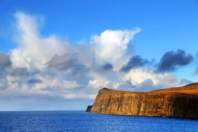 Panoramic view of sea against sky