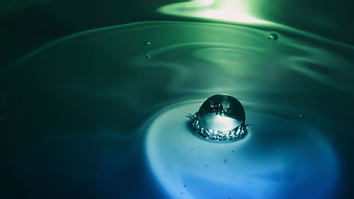 Close-up of water drop