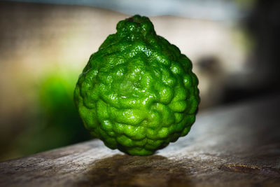 Close-up of fruit on table