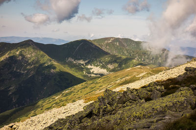 Panoramic view of landscape against sky