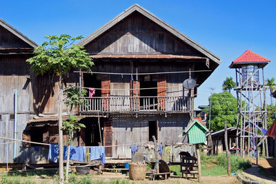Exterior of house