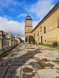 View of historic building against sky in ubeda, jaen