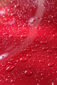 Full frame shot of wet glass