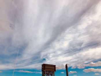 Low angle view of sky