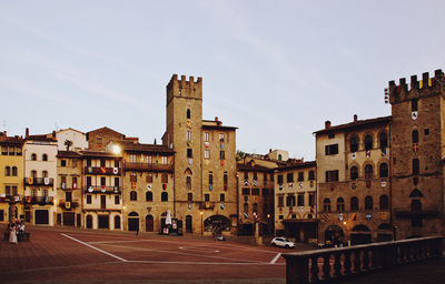 View of buildings in city