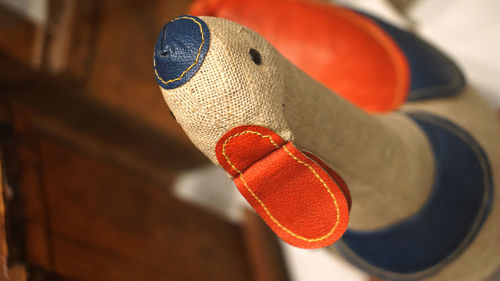 Close-up of stuffed toy