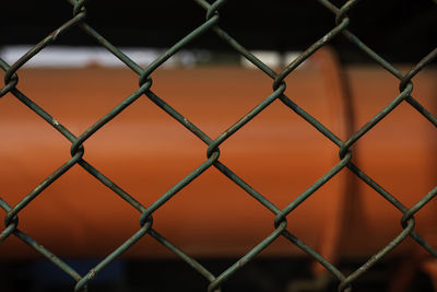 Full frame shot of chainlink fence
