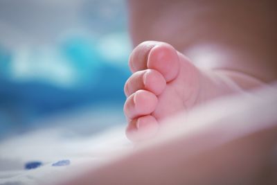Low section of baby foot