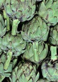 Full frame shot of vegetables at market