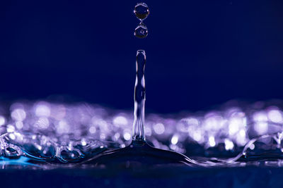 Close-up of water drop