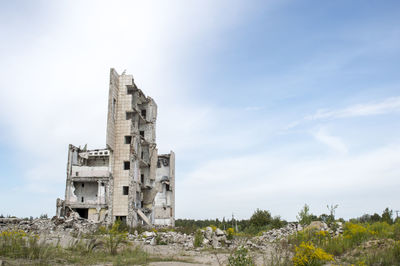 Old building against sky