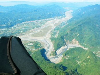 Aerial view of landscape