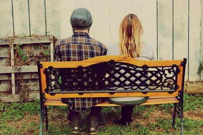 Close-up of woman standing in pond