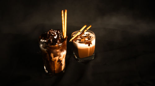 Close-up of drink on table
