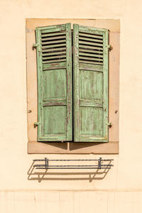 Close-up of window