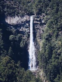 Beatiful waterfall in japan