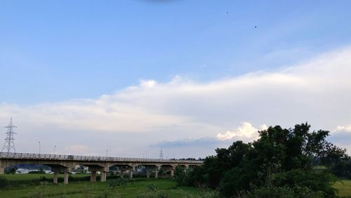 View of arch bridge against sky