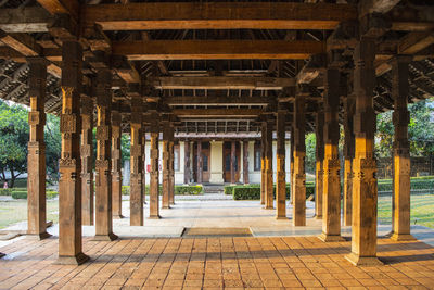 Corridor of historic building