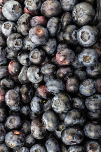 Full frame shot of blueberries