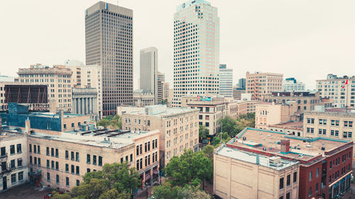 Cityscape against sky