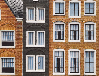 Full frame shot of residential building