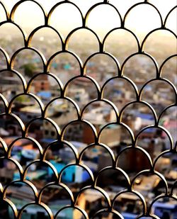 Full frame shot of chainlink fence