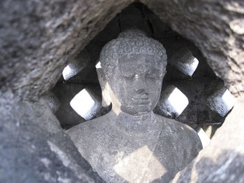 Statue of buddha in temple