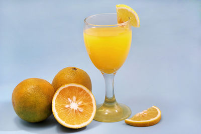 Close-up of orange juice