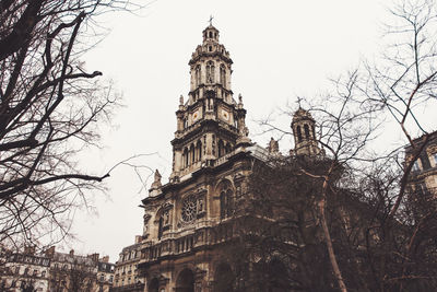 Low angle view of building against sky