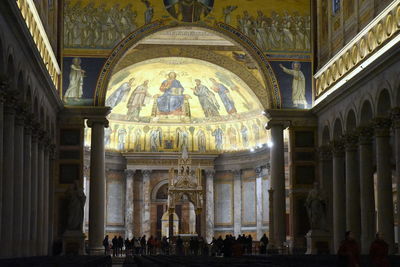 Interior of cathedral