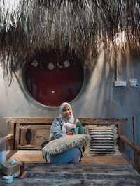 sitting