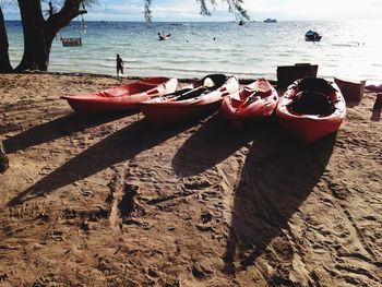 Scenic view of beach