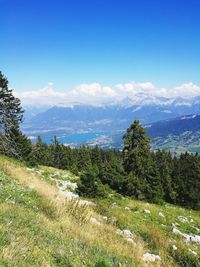 View of mountains against sky