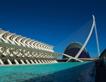 Built structure against blue sky