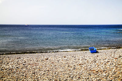 Scenic view of calm sea