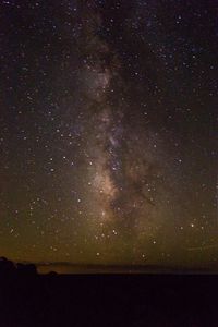 Low angle view of starry sky