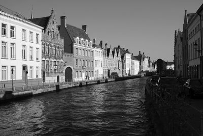 View of buildings in city against sky