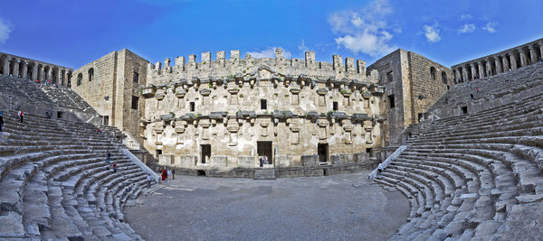 View of historical building against sky