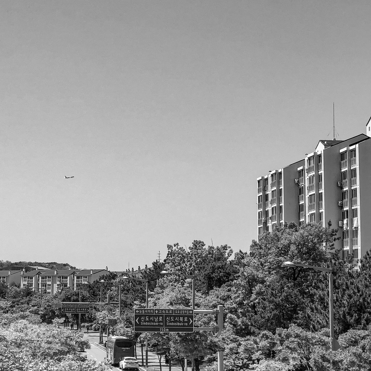 BUILDINGS AGAINST CLEAR SKY IN CITY