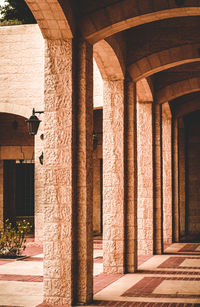 Corridor of old building